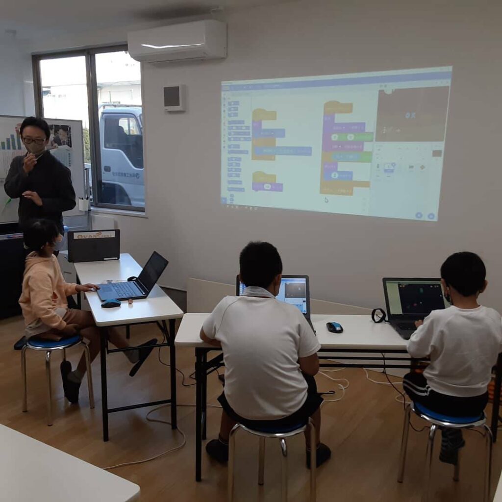 プログラミング教室の様子3